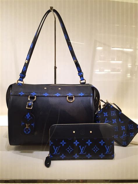 monogram louis vuitton bag with blue|louis vuitton totes monogram.